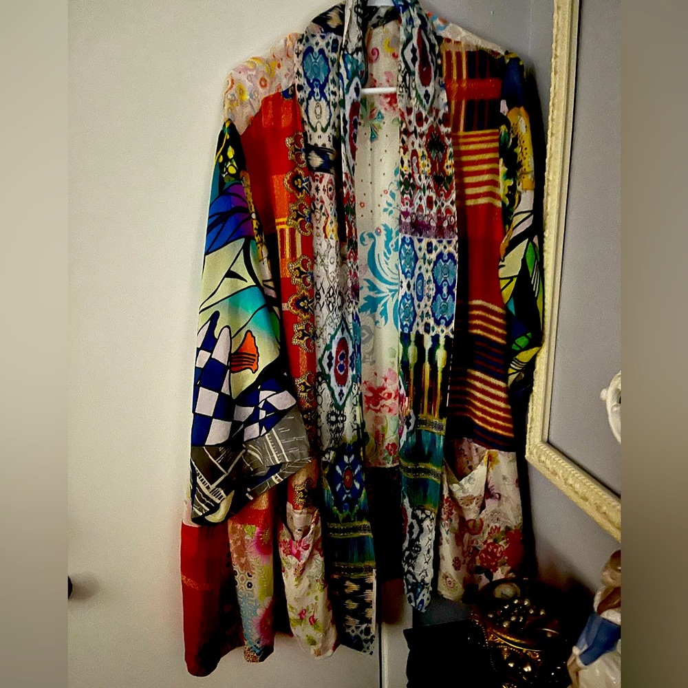 Johnny Was jacket…tunic length 2X…NWOT